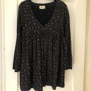 Floral Babydoll Long Top!